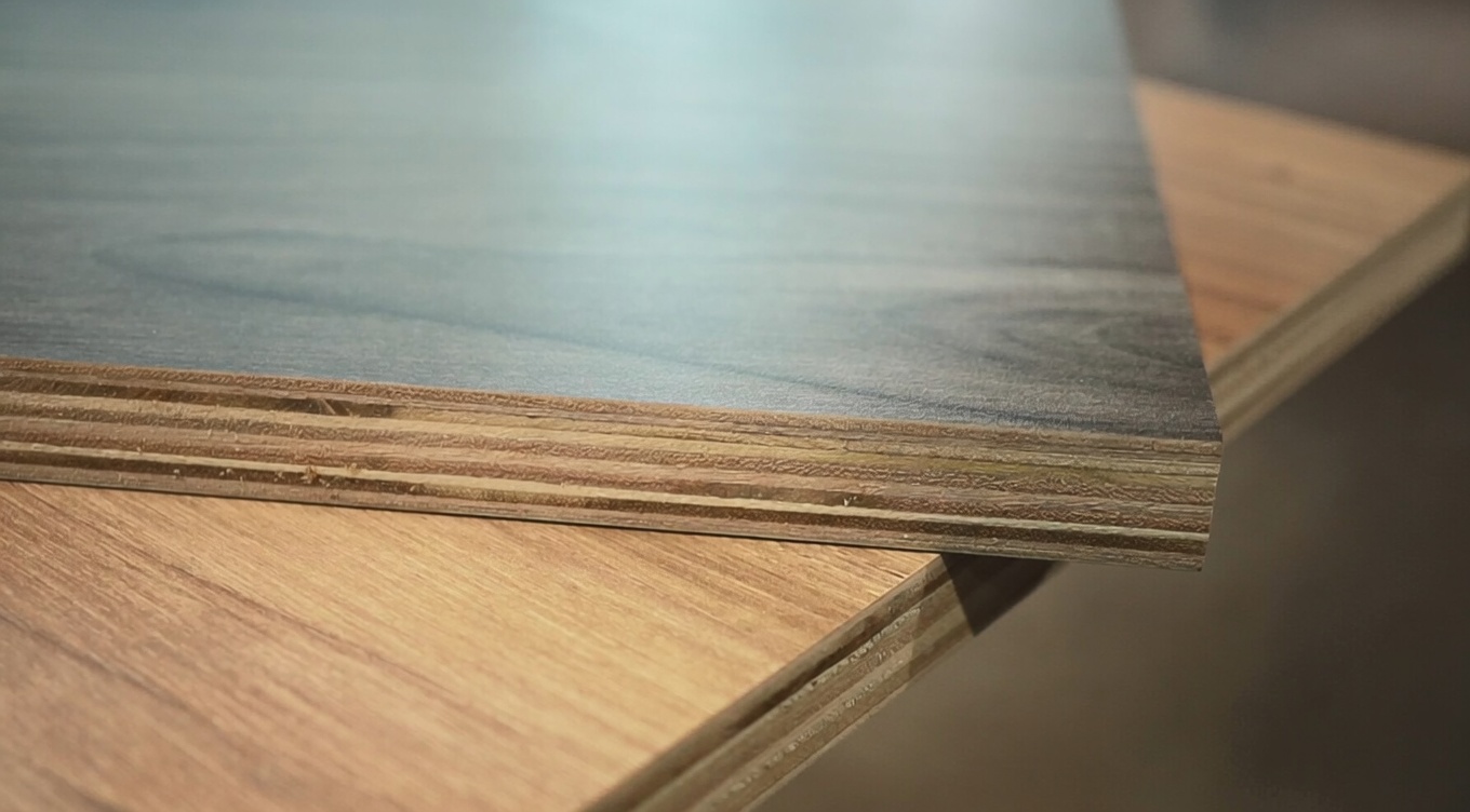 Ván dán plywood phủ melamine