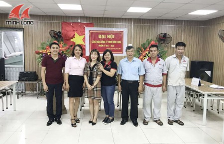 Công ty TNHH Minh Long tổ chức Đại hội Công đoàn lần thứ II