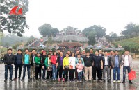 CBCNV Gỗ Minh Long hứng khởi đi lễ chùa đầu xuân