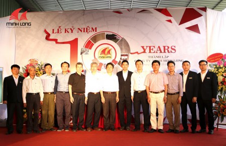 Lễ kỷ niệm 10 năm thành lập Công ty TNHH Minh Long