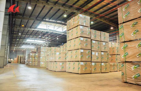 Gỗ Minh Long khảo sát nhà cung cấp ván dăm VECO tại Long An