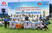 Giải bóng đá Thanh niên tranh cúp Gỗ Minh Long đã tìm ra nhà vô địch