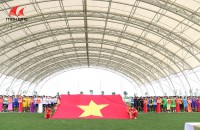 Khai mạc giải bóng đá thanh niên huyện Văn Giang tranh cúp Gỗ Minh Long 2018