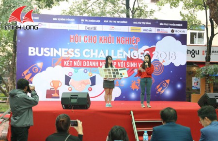 Gỗ Minh Long đồng hành cùng Hội chợ Khởi nghiệp – Business Challenges 2018