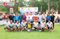 Khai mạc Giải bóng đá Công đoàn - Đoàn Thanh niên huyện Văn Giang năm 2019