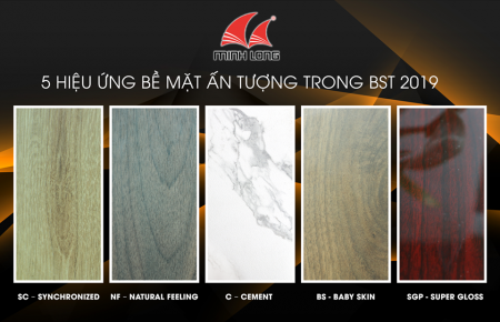 5 hiệu ứng bề mặt ấn tượng trong BST 2019