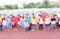 Minh Long đồng hành cùng giải bóng đá Cựu học sinh Lê Hồng Phong Nam Định