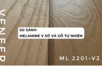 So sánh Melamine V Số và gỗ tự nhiên