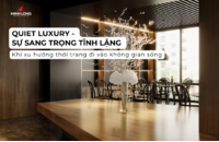 Sự sang trọng thầm lặng - khi xu hướng thời trang lan truyền vào không gian sống