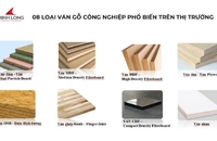 So sánh 8 loại ván gỗ công nghiệp phổ biến