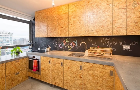 Thiết kế nhà phong cách tối giản với tấm OSB: Mộc mạc nhưng đầy cá tính