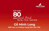 Gỗ Minh Long tại triển lãm A80: Ghi dấu hành trình 17 năm sáng tạo và phát triển