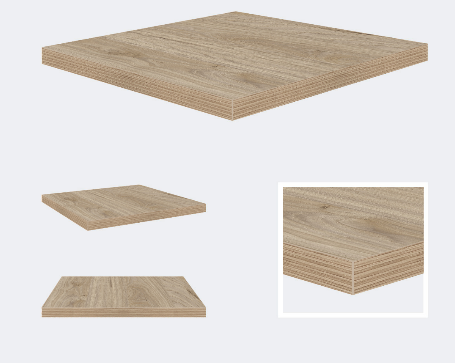Nẹp Decor Gỗ Minh Long - plywood