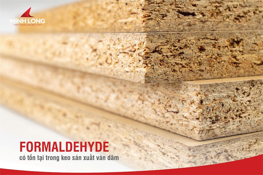 formaldehyde trong go cong nghiep la tu keo san xuat