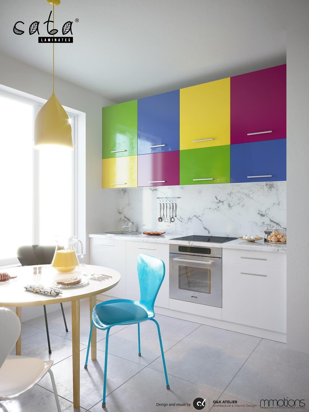 laminate phong bep sang trong