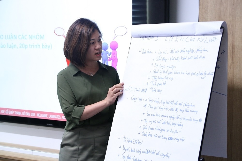 nv chia se tai buoi hoc