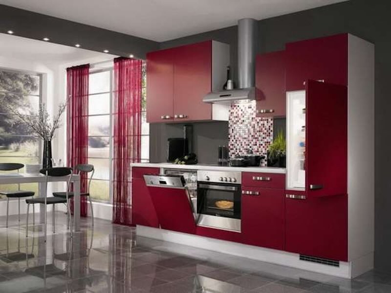 tu bep laminate mau tim dam