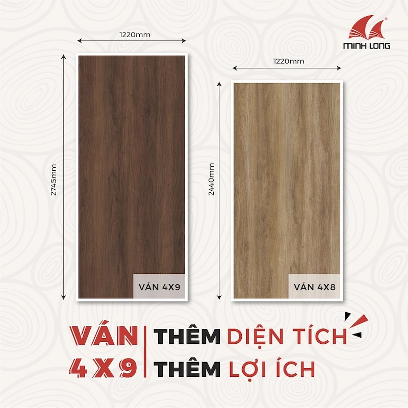 kho van kich tran 4x9 go minh long