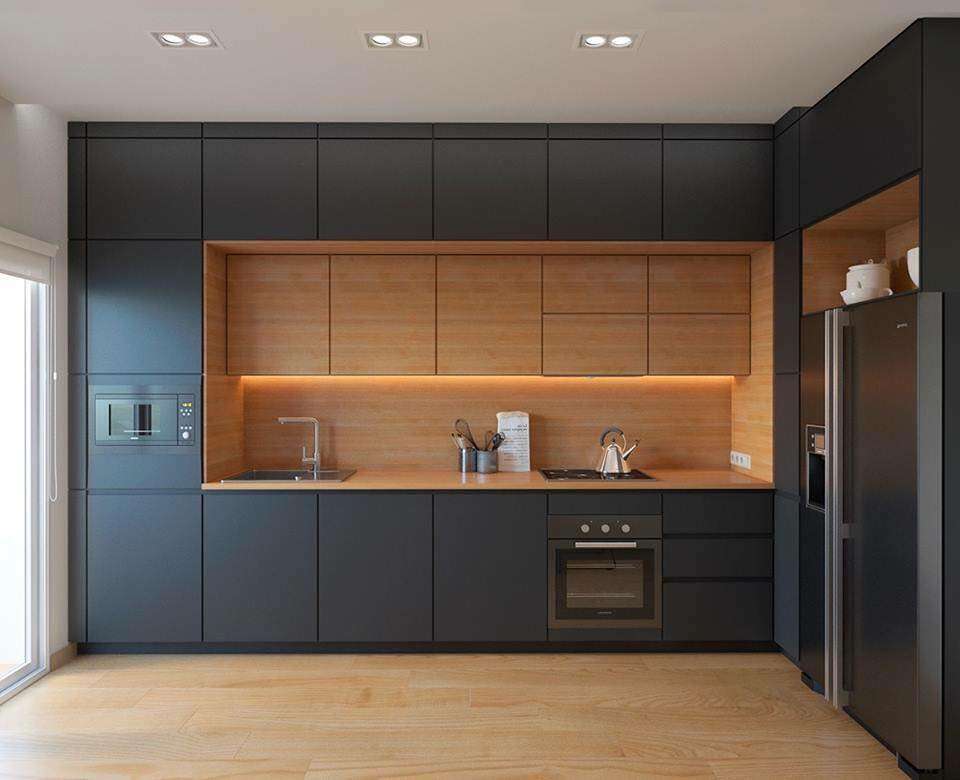 Trang trí nhà bếp với tông màu đen sang trọng - Tin ngành gỗ