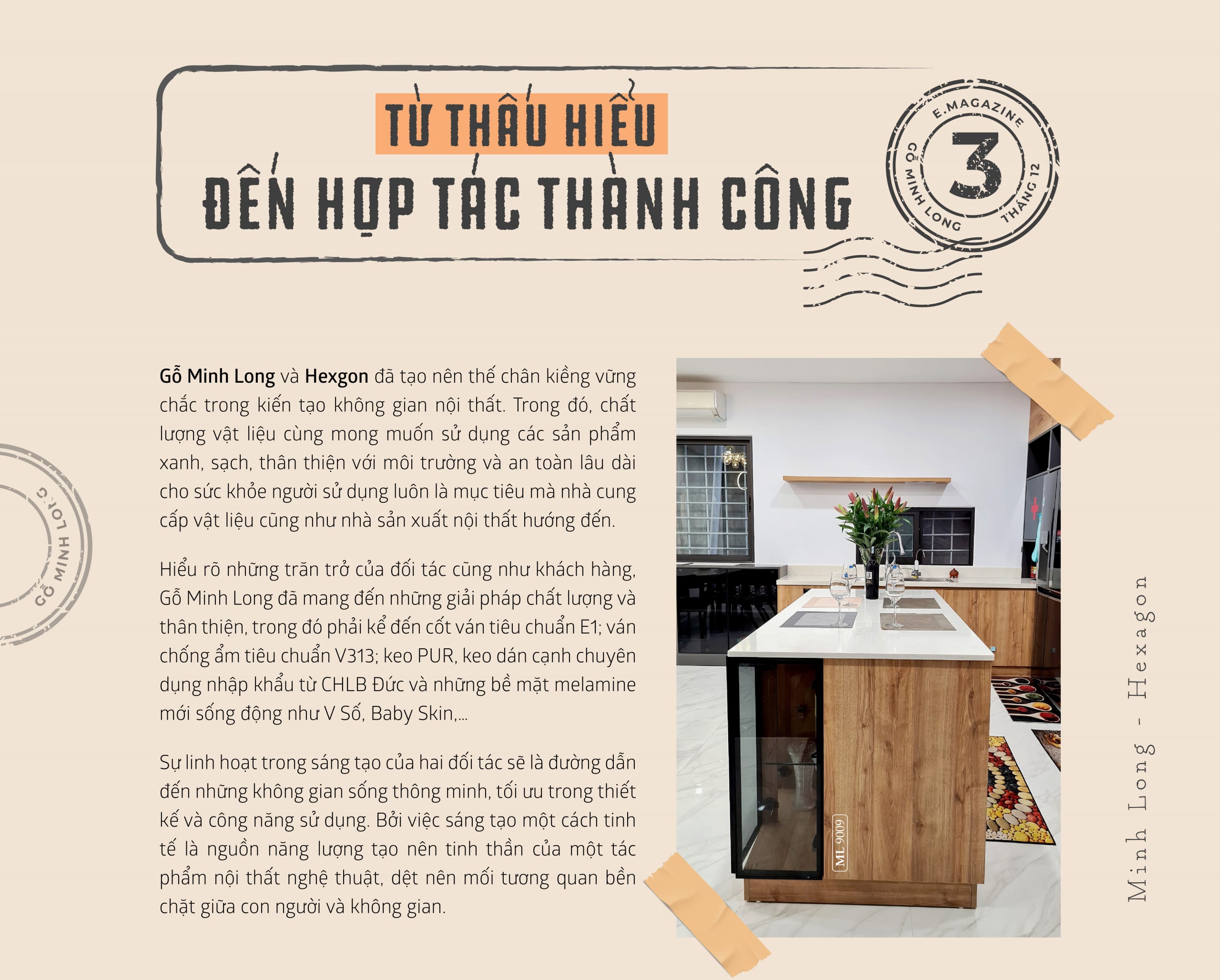 eMagazine12/2020: Minh Long & Hexagon - Gặp gỡ tạo nên khác biệt