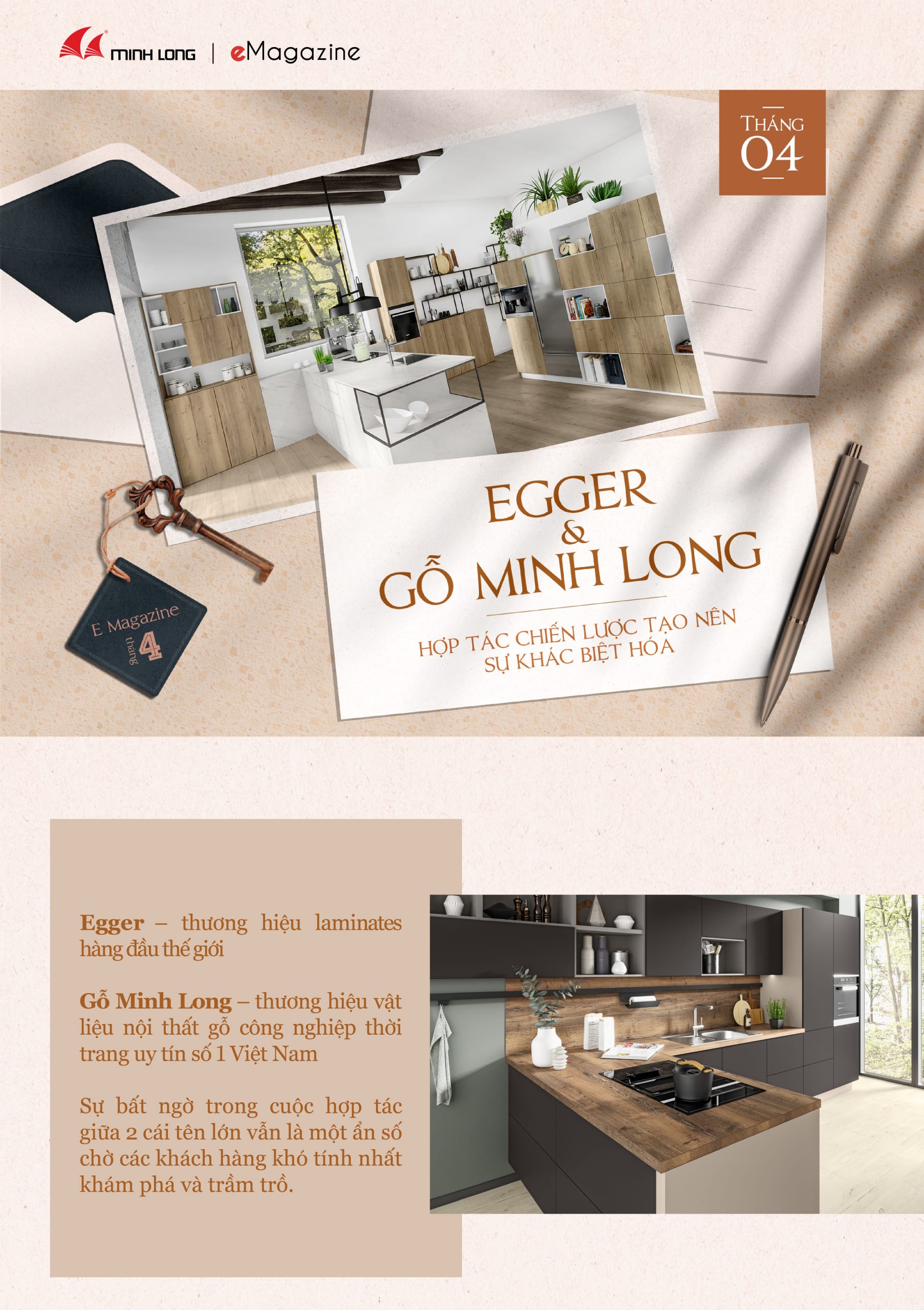 eMagazine 04/2021: Egger & Gỗ Minh Long - Hợp tác chiến lược tạo nên sự khác biệt hóa
